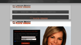 What Lagunabeachplasticsurgeon.com website looked like in 2021 (3 years ago)