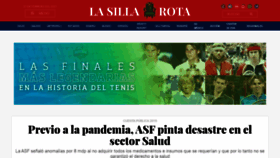 What Lasillarota.com website looked like in 2021 (3 years ago)