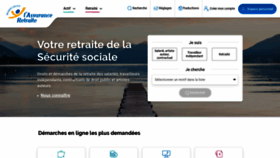What Lassuranceretraite.fr website looked like in 2021 (3 years ago)
