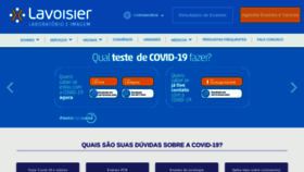 What Lavoisier.com.br website looked like in 2021 (3 years ago)