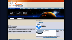 What Linuxtracker.org website looked like in 2021 (3 years ago)