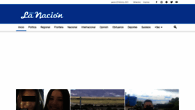What Lanacionweb.com website looked like in 2021 (3 years ago)