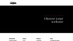 What Lorealprofessionnel.com website looked like in 2021 (3 years ago)