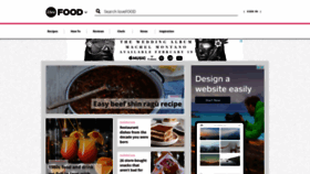 What Lovefood.com website looked like in 2021 (3 years ago)