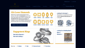 What Lumeradiamonds.com website looked like in 2021 (3 years ago)