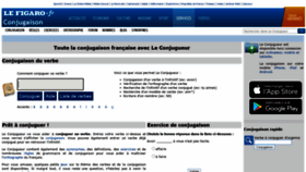 What Leconjugueur.lefigaro.fr website looked like in 2021 (3 years ago)