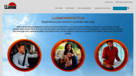 What Llumar.com website looked like in 2021 (3 years ago)