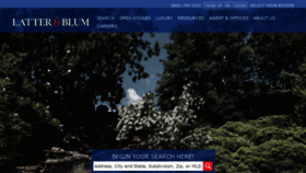 What Latter-blum.com website looked like in 2021 (4 years ago)