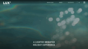 What Luxresorts.com website looked like in 2021 (4 years ago)