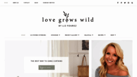 What Lovegrowswild.com website looked like in 2021 (3 years ago)