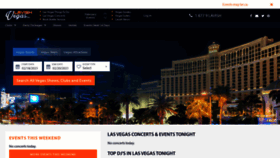 What Lavishvegas.com website looked like in 2021 (3 years ago)