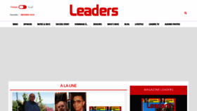 What Leaders.com.tn website looked like in 2021 (3 years ago)