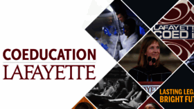 What Lafayette.edu website looked like in 2021 (3 years ago)
