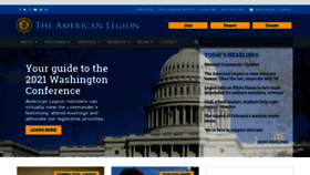 What Legion.org website looked like in 2021 (3 years ago)