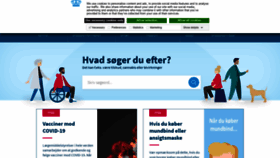 What Laegemiddelstyrelsen.dk website looked like in 2021 (3 years ago)