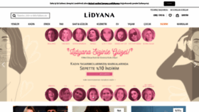 What Lidyana.com website looked like in 2021 (3 years ago)