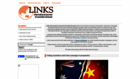 What Links.org.au website looked like in 2021 (3 years ago)