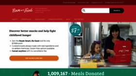What Lovewithfood.com website looked like in 2021 (3 years ago)