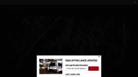 What Lancecamper.com website looked like in 2021 (3 years ago)