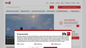 What Lifepr.de website looked like in 2021 (3 years ago)