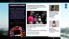 What Limkokwing.net website looked like in 2021 (4 years ago)