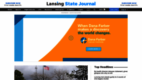 What Lansingstatejournal.com website looked like in 2021 (3 years ago)