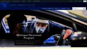What Lcc.edu website looked like in 2021 (4 years ago)