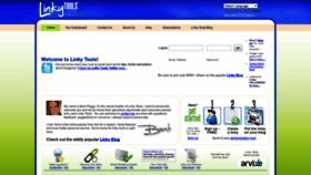 What Linkytools.com website looked like in 2021 (3 years ago)