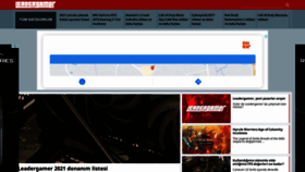 What Leadergamer.com.tr website looked like in 2021 (3 years ago)