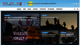 What Lekolin.org website looked like in 2021 (3 years ago)