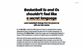 What Learn-basketball.com website looked like in 2021 (3 years ago)