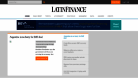 What Latinfinance.com website looked like in 2021 (3 years ago)
