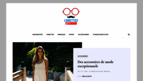 What Lunettes-fashion.com website looked like in 2021 (3 years ago)