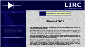 What Lirc.org website looked like in 2021 (3 years ago)