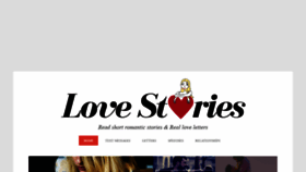 What Love-stories.org website looked like in 2021 (3 years ago)