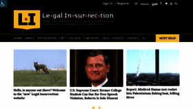 What Legalinsurrection.com website looked like in 2021 (3 years ago)