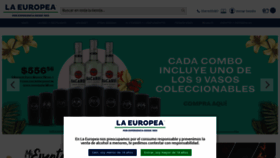 What Laeuropea.com.mx website looked like in 2021 (3 years ago)