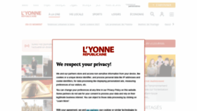 What Lyonne.fr website looked like in 2021 (3 years ago)