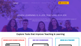 What Lumenlearning.com website looked like in 2021 (3 years ago)