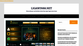 What Ligawin88.net website looked like in 2021 (3 years ago)