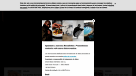 What Lofficiel.es website looked like in 2021 (3 years ago)