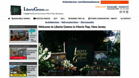 What Libertygreens.com website looked like in 2021 (3 years ago)