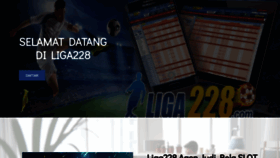 What Liga228.net website looked like in 2021 (3 years ago)