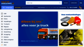 What Logistiekconcurrent.nl website looked like in 2021 (3 years ago)