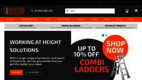What Ladderstore.com website looked like in 2021 (3 years ago)