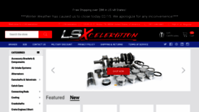 What Lsxceleration.com website looked like in 2021 (3 years ago)