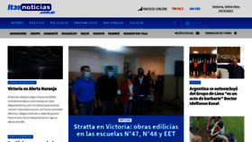 What Lt39noticias.com.ar website looked like in 2021 (3 years ago)