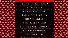 What Lilhoes.com website looked like in 2021 (3 years ago)