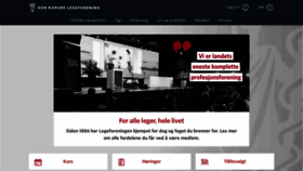 What Legeforeningen.no website looked like in 2021 (3 years ago)
