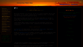What Lauversystems.com website looked like in 2021 (3 years ago)